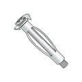 Newport Fasteners Screw Anchor, Steel, 50 PK 107146